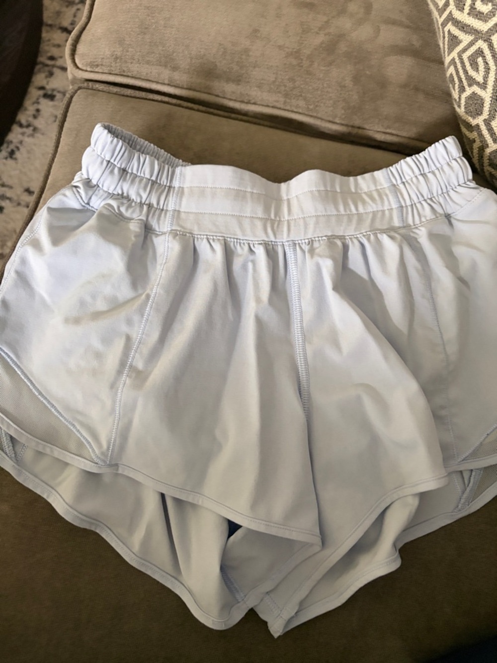 Lululemon hotty hot Light Blue Women’s Athletic Shorts